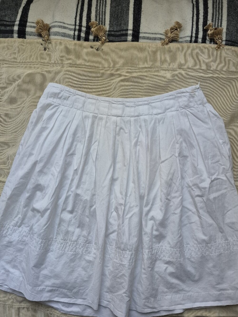 Gap White Cotton Skirt 10